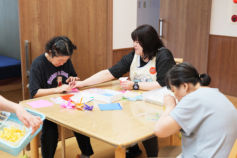 入所者作業見守り