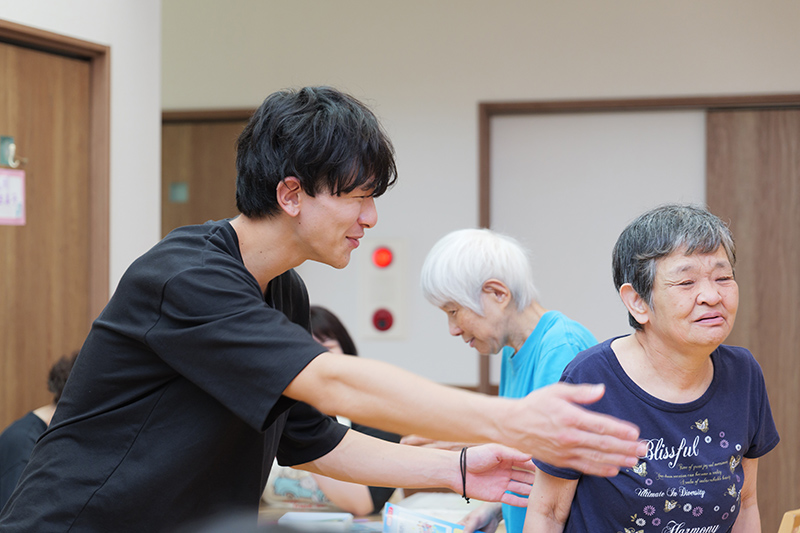 入所者作業見守り